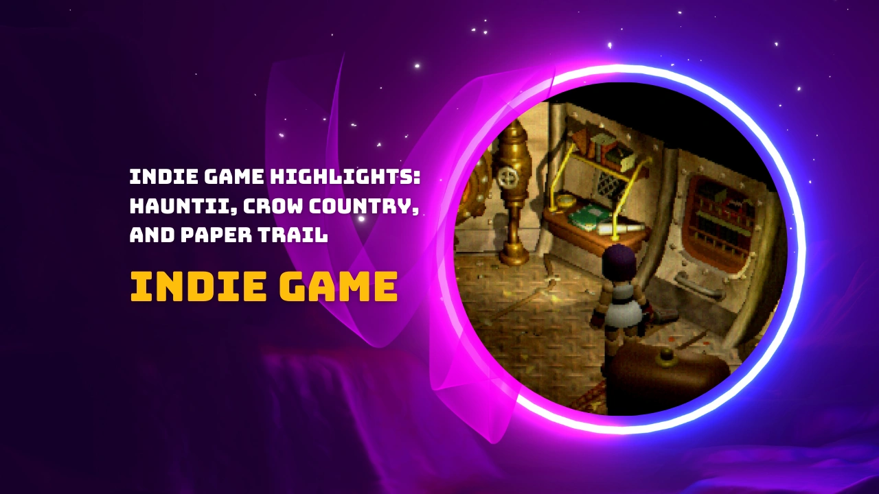 Indie Game Highlights: Hauntii, Crow Country, and Paper Trail