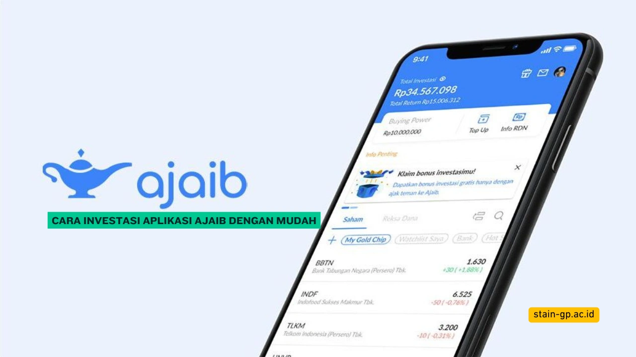 Cara Investasi Aplikasi Ajaib dengan Mudah